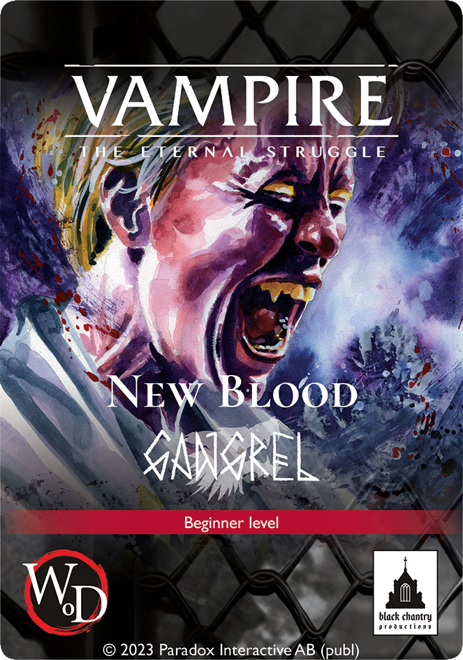VAMPIRE: THE ETERNAL STRUGGLE NEW BLOOD - GANGREL