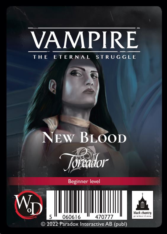 VAMPIRE: THE ETERNAL STRUGGLE NEW BLOOD - TOREADOR