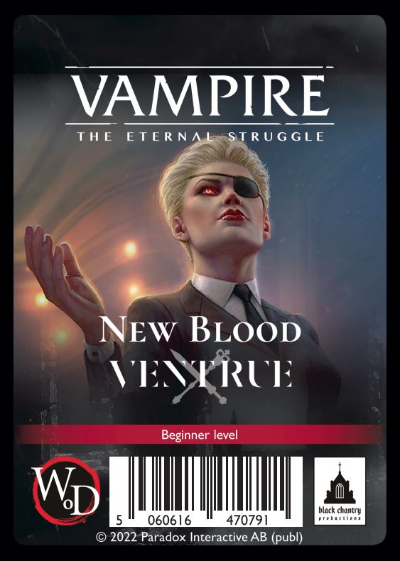 VAMPIRE: THE ETERNAL STRUGGLE NEW BLOOD - VENTRUE