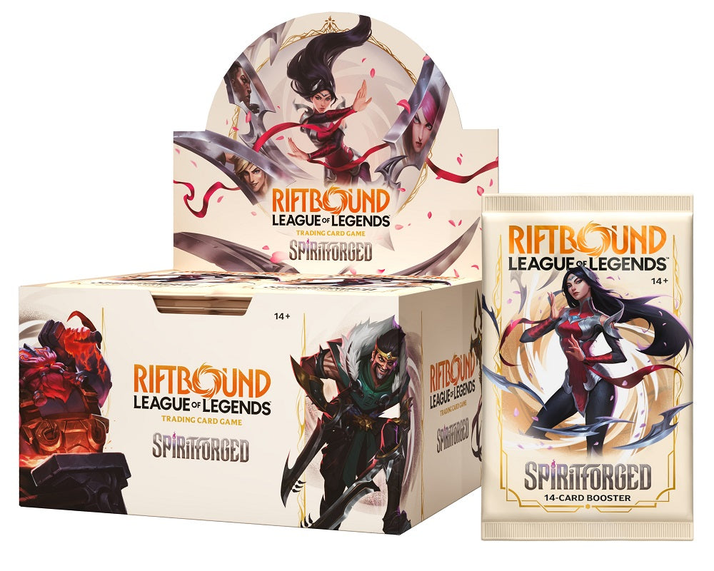 RIFTBOUND LEAGUE OF LEGENDS TCG SPIRITFORGED BOOSTER DISPLAY - PRE ORDER