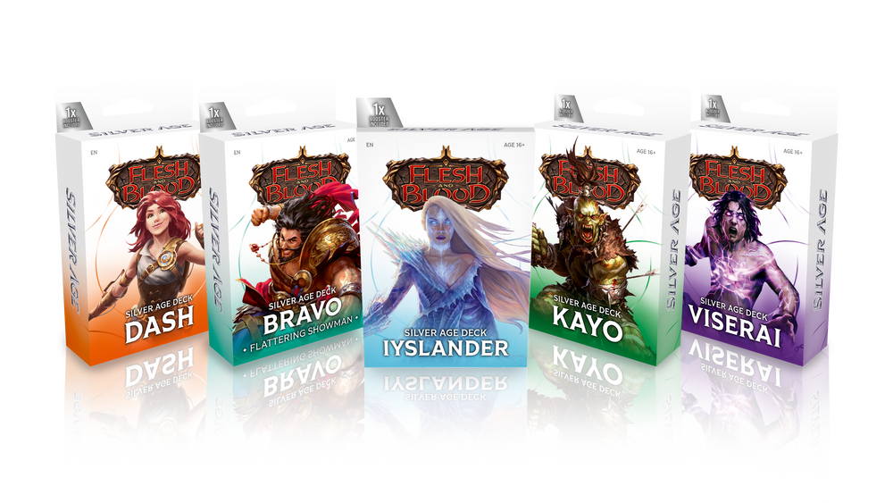 Silver Age Chapter 1 Set of 5 decks PRE ORDER