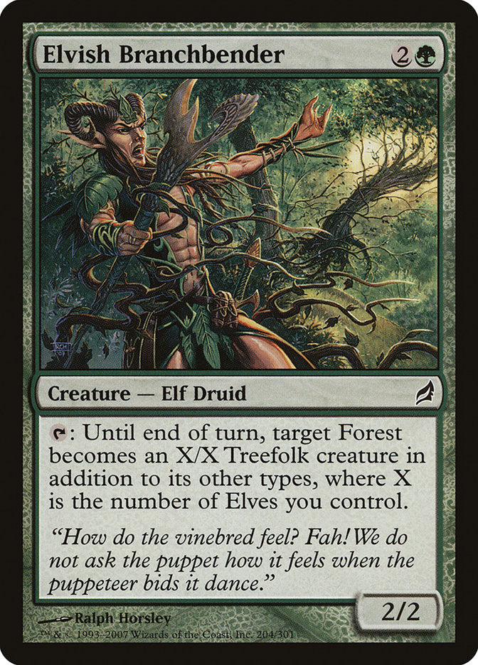 Elvish Branchbender [Lorwyn]
