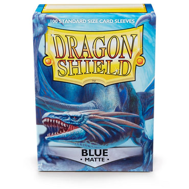 Dragon Shield: Standard 100ct Sleeves - Blue (Matte)