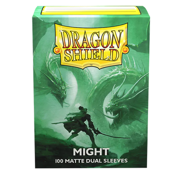 Dragon Shield: Standard 100ct Sleeves - Might (Dual Matte)