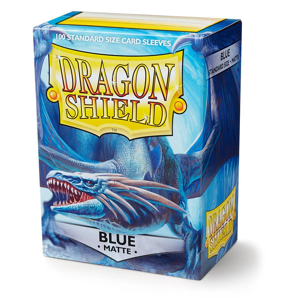 Dragon Shield: Standard 100ct Sleeves - Blue (Matte)