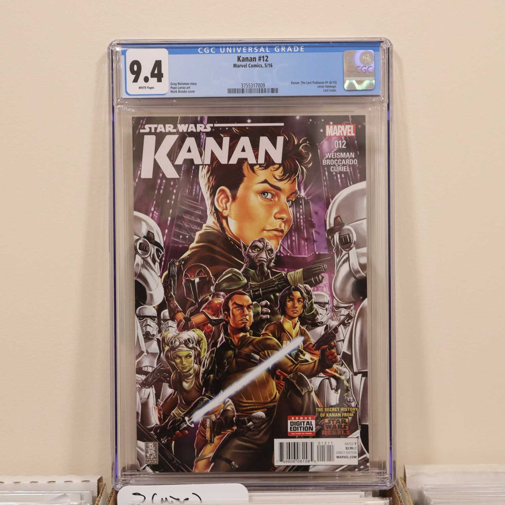 Kanan #12 CGC 9.4 White Pages