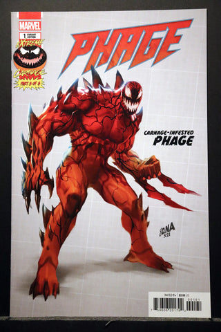 Extreme Carnage: Phage #1 (2021) -  1:10 Design Variant - NM+