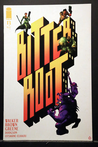 Bitter Root #13 (2021) - Beat Street Variant - NM+