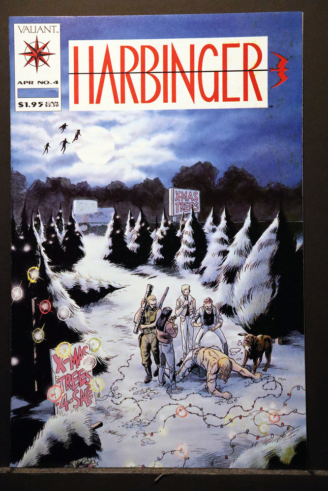 Harbinger #4 (1992 - coupon intact) - NM