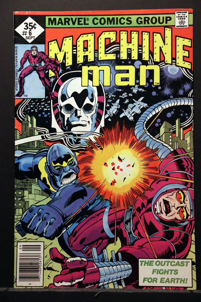 Machine Man #6 (1978) - Whitman Variant - VF+