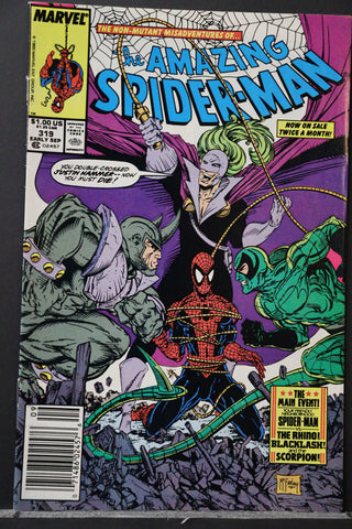 Amazing Spider-man #319 (1989) Newsstand - VF/NM