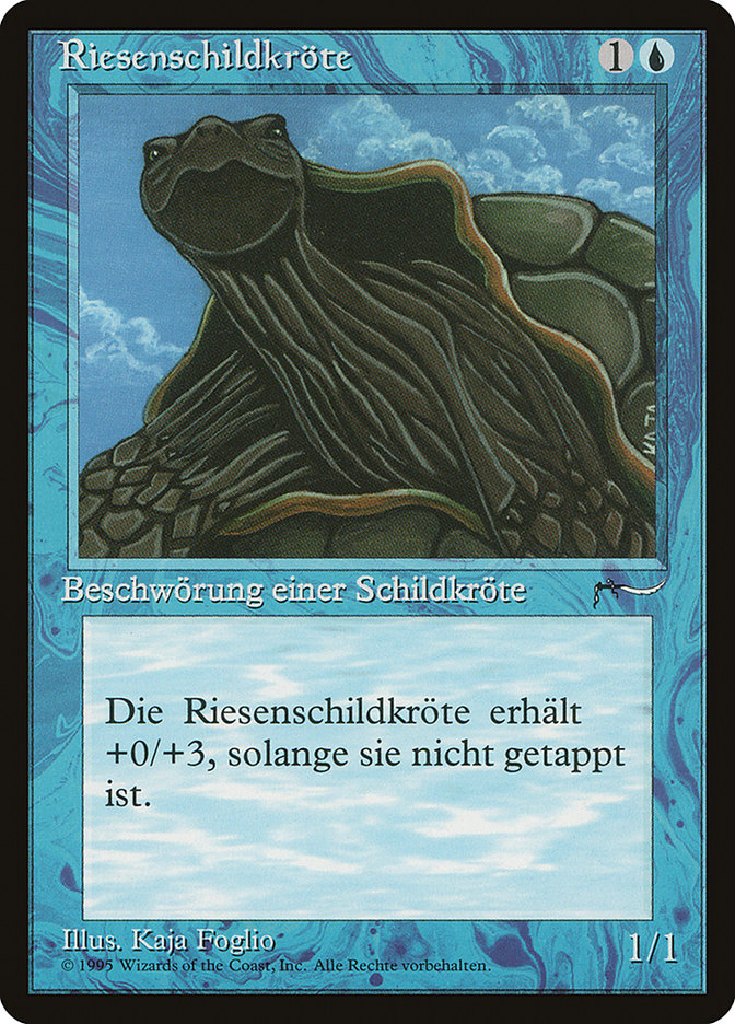 Giant Tortoise (German) - "Riesenschildkrote" [Renaissance]