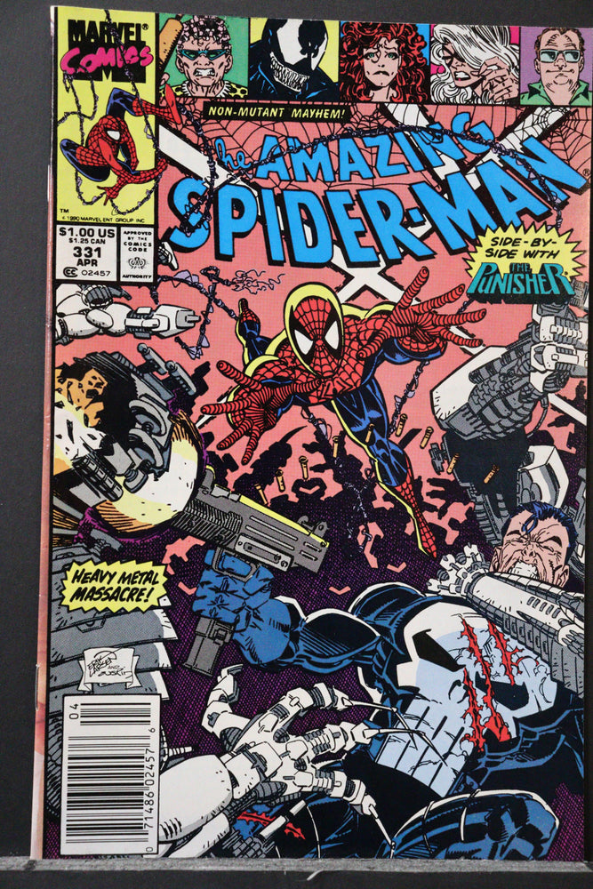 Amazing Spider-man #331 (1990) - Newsstand - NM-