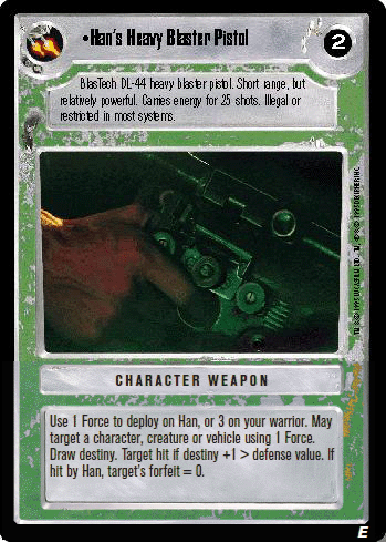 Han's Heavy Blaster Pistol