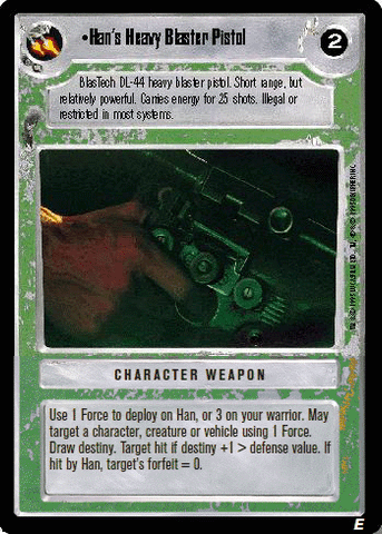 Han's Heavy Blaster Pistol