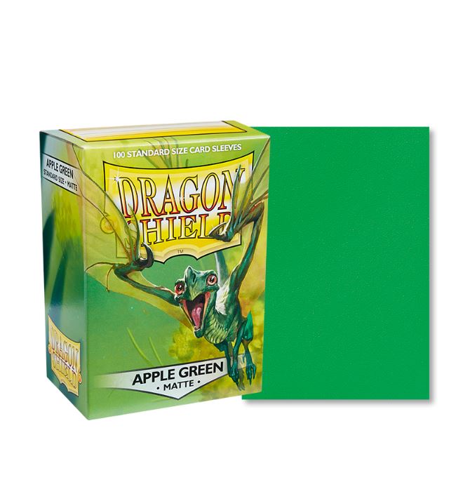 Dragon Shield Matte Apple Green (100 ct)