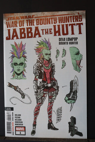 Star Wars: WOTBH Jabba the Hutt #1 - 2nd Print (2021) - NM
