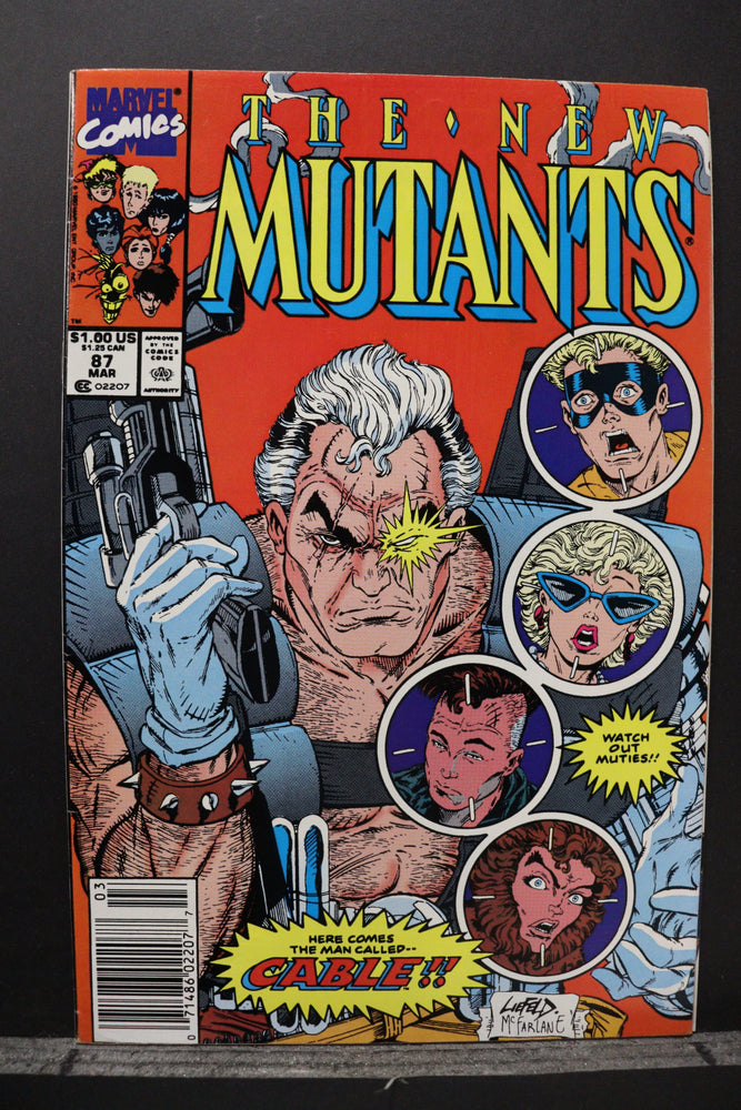 New Mutants #87 Newsstand (1990) - VF