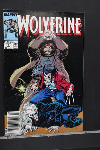 Wolverine #6 Newsstand (1989) - NM-