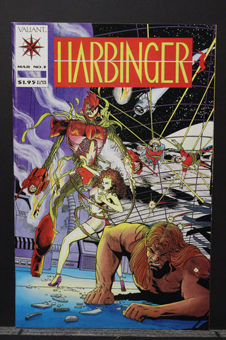 Harbinger #3 (1992 - coupon intact) - NM