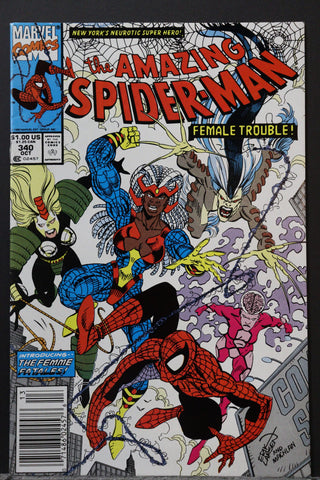 Amazing Spider-man #340 Newsstand (1991) - NM-