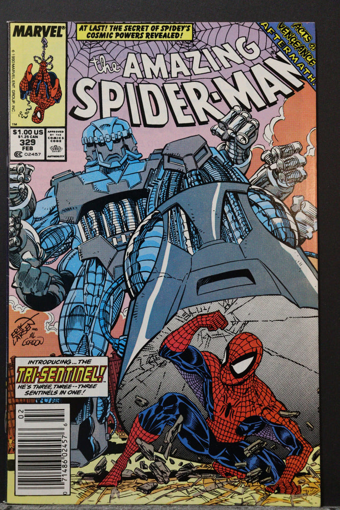 Amazing Spider-man #329 Newsstand VF/NM