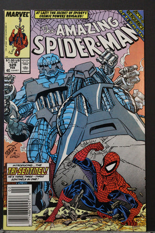 Amazing Spider-man #329 Newsstand VF/NM