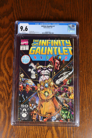 Infinity Gauntlet #1 9.6 CGC