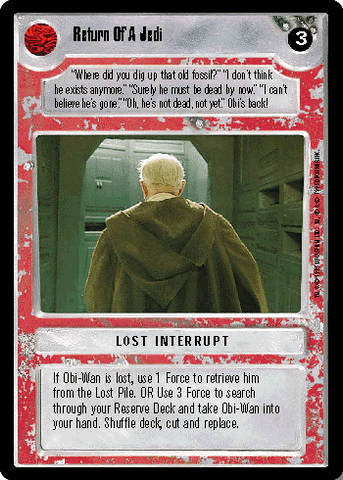 Return Of A Jedi