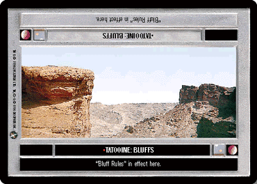 Tatooine: Bluffs